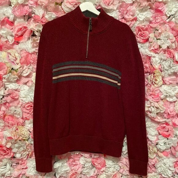 Other - Eddie Bauer Mock Neck Sweater Sz XL